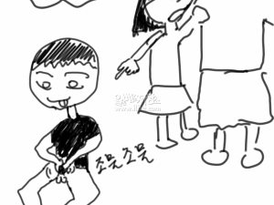 어렸을 때 여동생 보릉내 맡은 썰만화