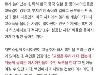 교민들이 알려주는 흑인들이 동양인을 싫어하는 이유.jpg